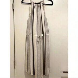 Joie Striped Silk Blue and White Dress Sz S​​